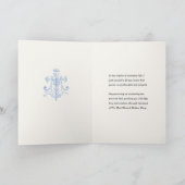 Carte Vierge Marie Jésus Penser à ta prière (Intérieur)