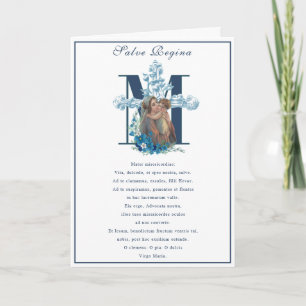 Carte Vierge Marie Jésus Prière catholique Religieuse