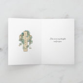 Carte Vierge Marie Notre-Dame de Fatima Religieuse Flora (Intérieur)