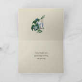 Carte Vierge Marie Prière religieuse catholique (Intérieur)