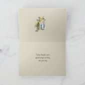 Carte Vierge Marie Prière religieuse catholique (Intérieur)