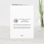 Carte Vierge Marie Vintage Catholique Angles Bleus (Dos)