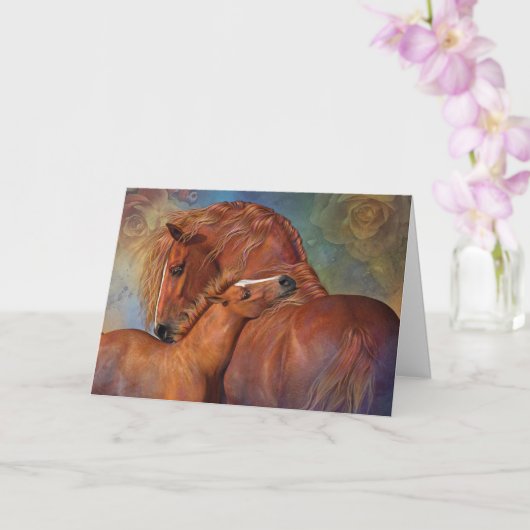 Carte vierge MotherLove  (Orchidée)