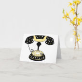 Carte vierge ou personnalisée - SRF (Fleur jaune)