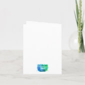 Carte vierge Pansy (Dos)