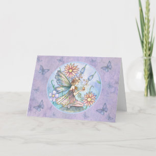 Carte vierge Papillon Fée par Molly Harrison