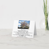 Carte vierge, paysage (Dos)