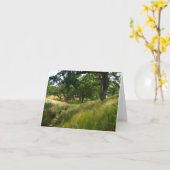 Carte vierge, pittoresque (Fleur jaune)