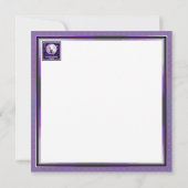 Carte vierge Purple Moon Child (Dos)