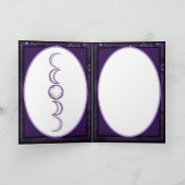 Carte vierge Purple Moon Child (Intérieur)