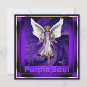 Carte vierge Purple Soul (Devant)