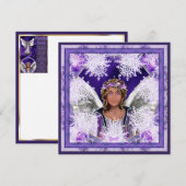 Carte vierge Purple Soul (Devant / Derrière)