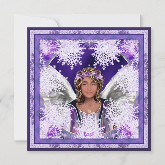 Carte vierge Purple Soul (Devant)
