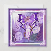 Carte vierge Purple Sun Fairy (Devant)