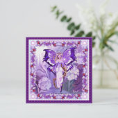 Carte vierge Purple Sun Fairy (Debout devant)