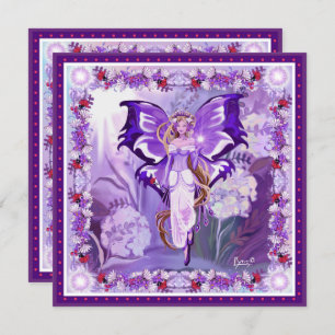 Carte vierge Purple Sun Fairy