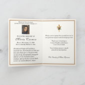 Carte Vierge religieuse Marie Guadalupe Funérailles cath (Intérieur)