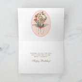 Carte Vierge religieuse Marie Rosaire Baby Jesus (Intérieur)