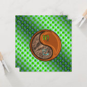 Carte Vierge & Serpent de Bois (Devant/Arrière en situation)