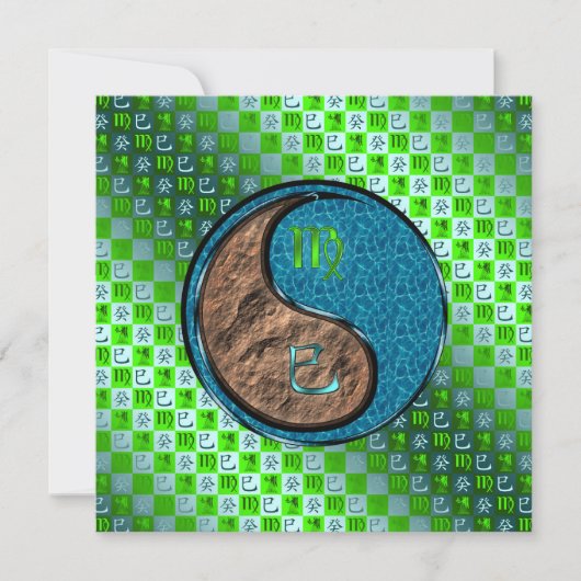 Carte Vierge & Serpent d'eau (Devant)