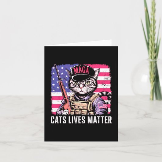 Carte Vies de chat (Devant)