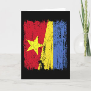 Carte Vietnam Ukraine Demi-drapeau Vietnamien Ukrainien