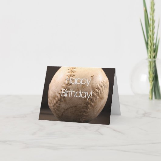 Carte Vieux baseball (Devant)