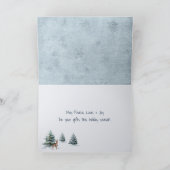 Carte Vieux Cabine à Winter Woods (Intérieur)