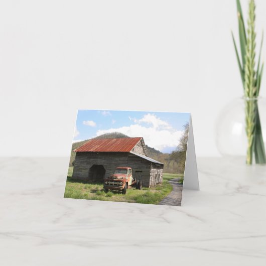 Carte Vieux camion (Devant)