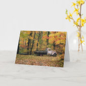 Carte Vieux camion (Fleur jaune)