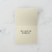 Carte Vieux camion à benne cool dans les mauvaises herbe (Intérieur)