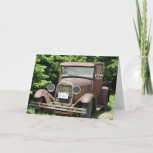 Carte Vieux camion photographie