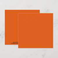 Vieux Citrouille épice orange couleur solide