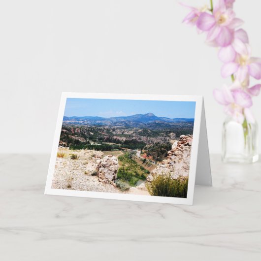 Carte Vieux Domeño, Valence, Espagne (Orchidée)