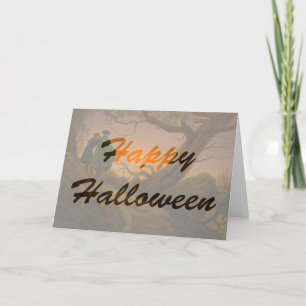 Carte Vieux Halloween