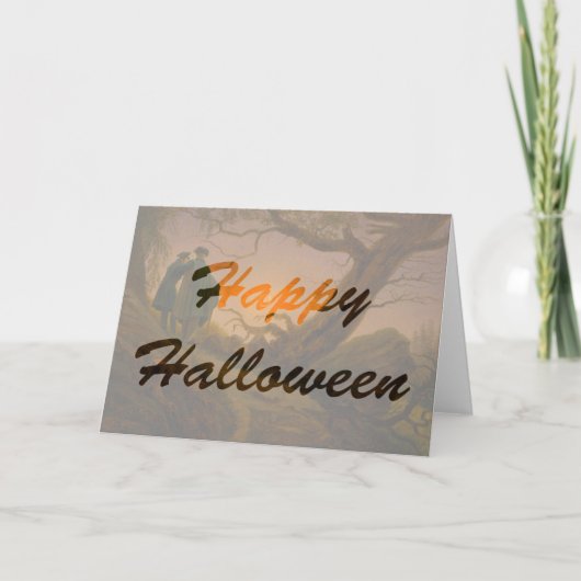 Carte Vieux Halloween (Devant)