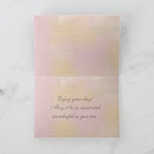 Carte Vieux mode 80e anniversaire Salutation (Intérieur)