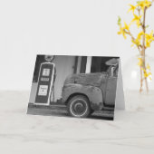 CARTE VIEUX MONDE. (Fleur jaune)