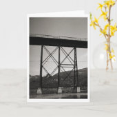 Carte Vieux pont (Fleur jaune)