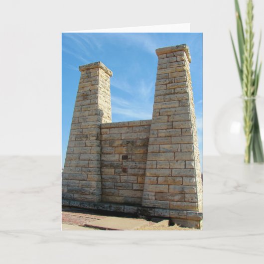 Carte Vieux pont Muscatine, Iowa (Devant)