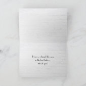 Carte Vieux Rag poupée Gratitude (Intérieur)