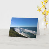 Carte View from North Head Lighthouse, Washington (Fleur jaune)