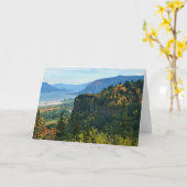 Carte View of Vista House, Columbia (Fleur jaune)