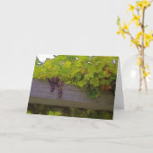 Carte Vignoble (Fleur jaune)