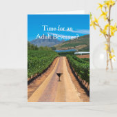 Carte Vignoble sud-africain (Fleur jaune)