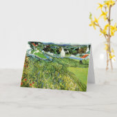 Carte Vignobles avec vue sur Auvers par Vincent van Gogh (Fleur jaune)