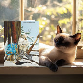 Carte Viking Cat Blue Dragon