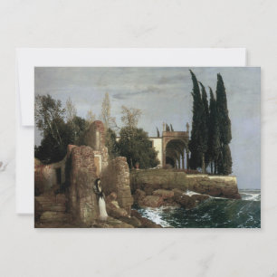 Carte Villa au bord de la mer par Arnold Böcklin, Art sy