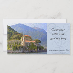 Carte Villa Balbianello, Lac de Côme Photocard