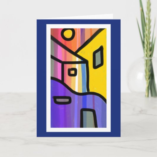 Carte Villa de vacances (carte de voeux) (Devant)